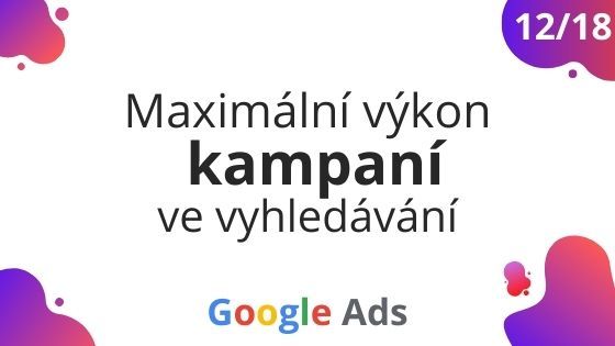 Google Ads akademie 12/18